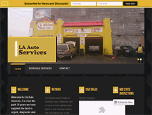 Tablet Screenshot of lamotorsandservices.com